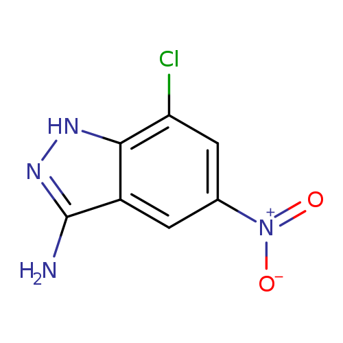 1H-Indazol-3-amine, 7-chloro-5-nitro-