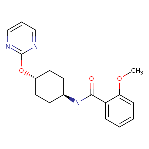 2-methoxy-N-[(1r,4r)-4-(pyrimidin-2-yloxy)cyclohexyl]benzamide