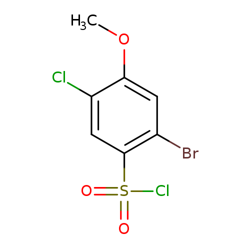 2-Bromo-5-chloro-4-methoxybenzene-1-sulfonyl chloride