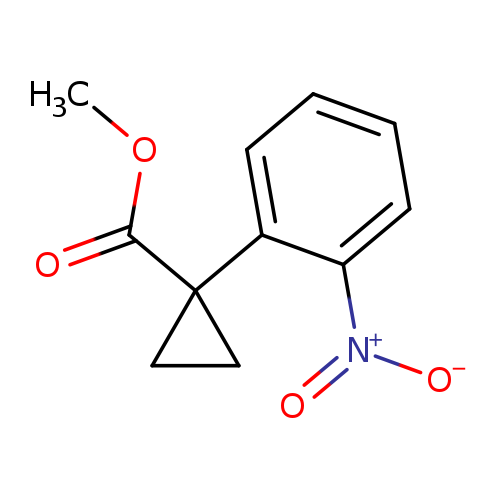 Methyl 1-(2-nitrophenyl)cyclopropane-1-carboxylate