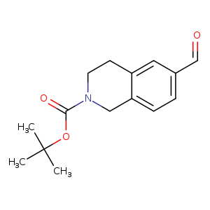 2(1H)-Isoquinolinecarboxylic acid, 6-formyl-3,4-dihydro-,1,1-dimethylethyl ester