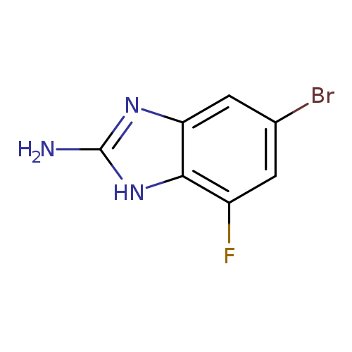 5-bromo-7-fluoro-1H-1,3-benzodiazol-2-amine