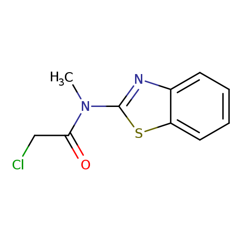 N-(1,3-benzothiazol-2-yl)-2-chloro-N-methylacetamide