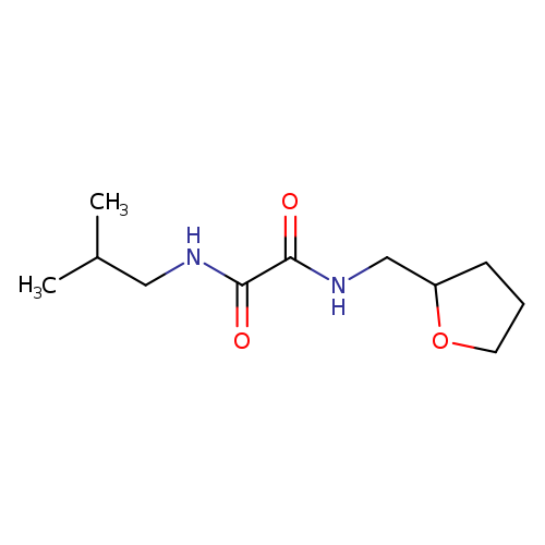 N-(2-methylpropyl)-N'-[(oxolan-2-yl)methyl]ethanediamide