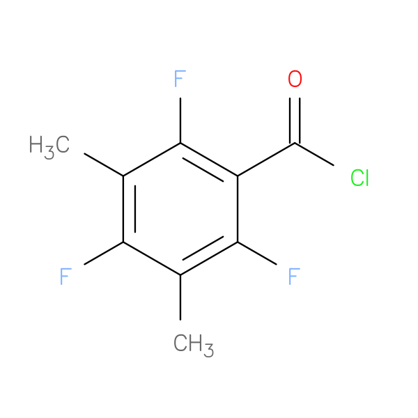 3,5-Dimethyl-2,4,6-trifluorobenzoyl chloride