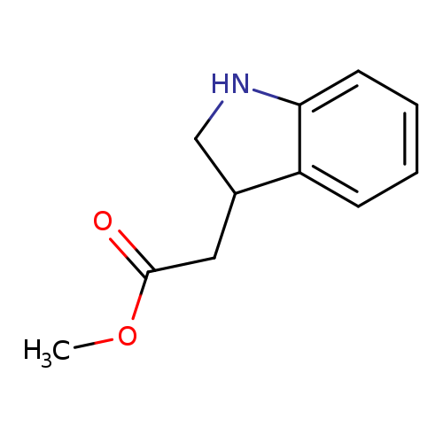 methyl 2-(2,3-dihydro-1H-indol-3-yl)acetate