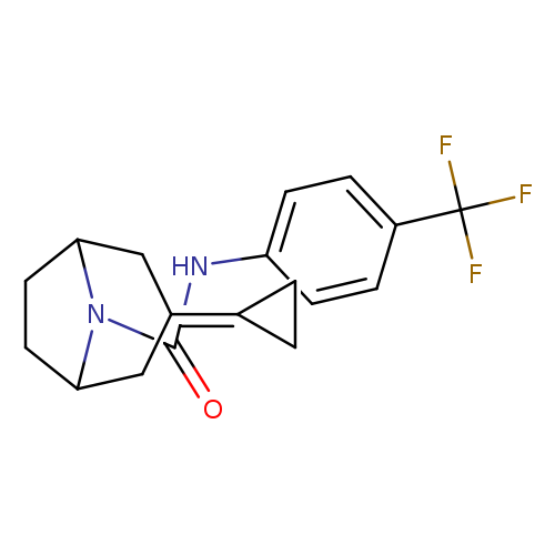 3-cyclopropylidene-N-[4-(trifluoromethyl)phenyl]-8-azabicyclo[3.2.1]octane-8-carboxamide