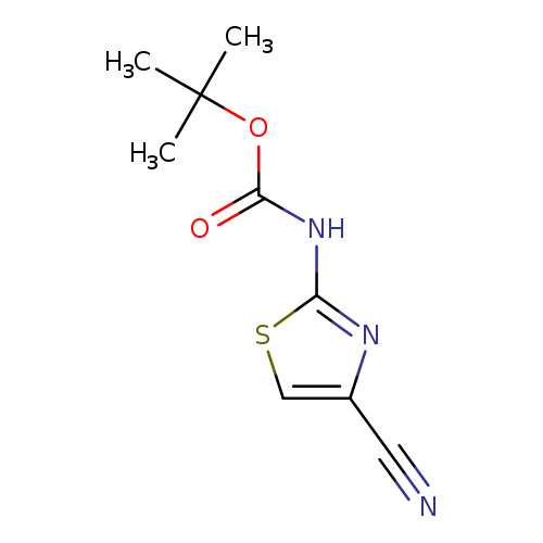 N-Boc-2-amino-4-cyanothiazole