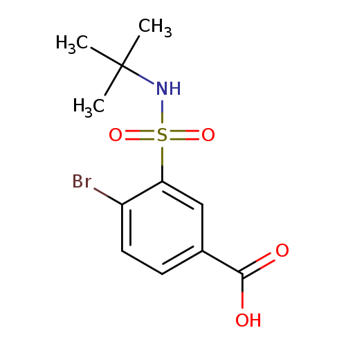 4-Bromo-3-(tert-butylsulfamoyl)benzoic acid