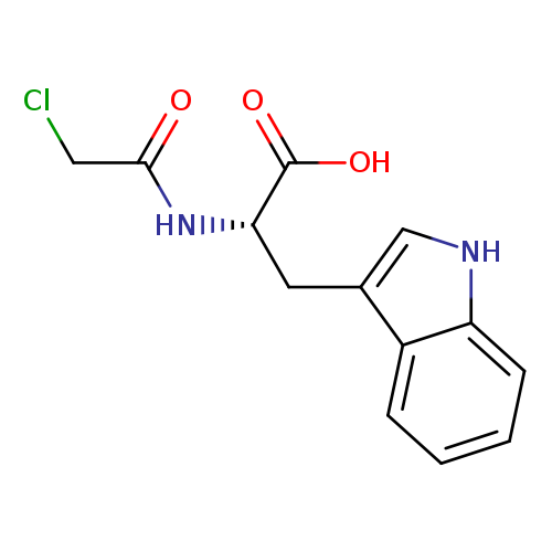 (S)-2-(2-Chloroacetamido)-3-(1H-indol-3-yl)propanoic acid