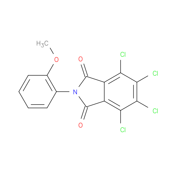 1H-Isoindole-1,3(2H)-dione, 4,5,6,7-tetrachloro-2-(2-methoxyphenyl)-