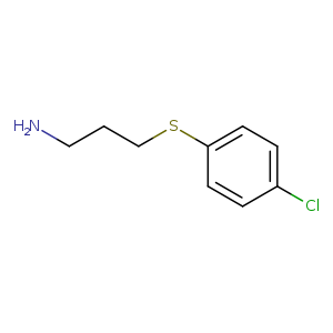 1-Propanamine, 3-[(4-chlorophenyl)thio]-