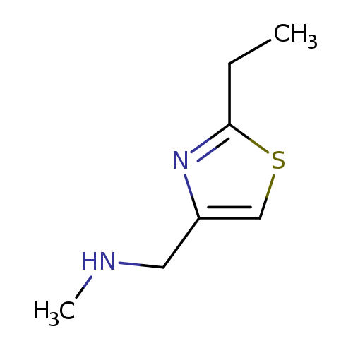 [(2-ethyl-1,3-thiazol-4-yl)methyl](methyl)amine