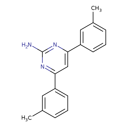 4,6-bis(3-methylphenyl)pyrimidin-2-amine