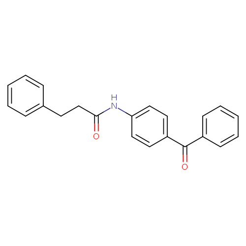 N-(4-benzoylphenyl)-3-phenylpropanamide
