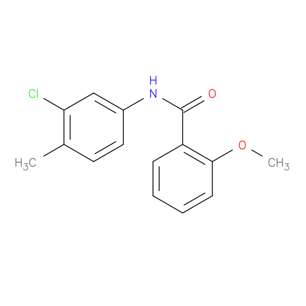 N-(3-Chloro-4-methylphenyl)-2-methoxybenzamide