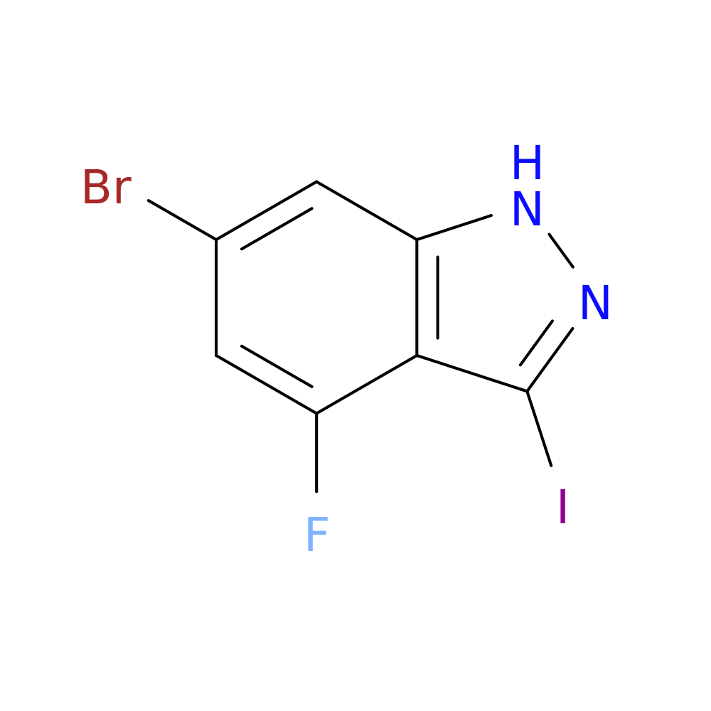 6-Bromo-4-fluoro-3-iodo-1H-indazole