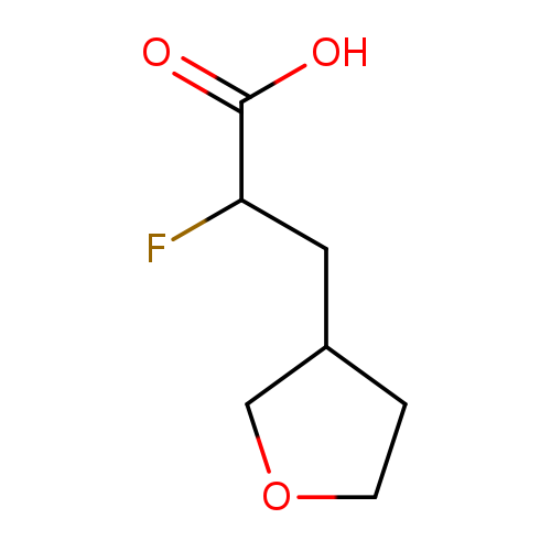 2-fluoro-3-(oxolan-3-yl)propanoic acid