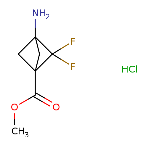 methyl 3-amino-2,2-difluorobicyclo[1.1.1]pentane-1-carboxylate hydrochloride