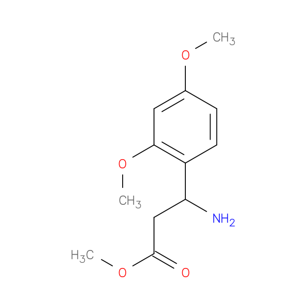 methyl 3-amino-3-(2,4-dimethoxyphenyl)propanoate