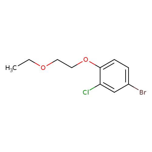 4-Bromo-2-chloro-1-(2-ethoxyethoxy)benzene