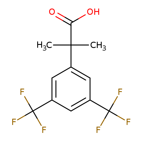 Benzeneacetic acid, α,α-dimethyl-3,5-bis(trifluoromethyl)-
