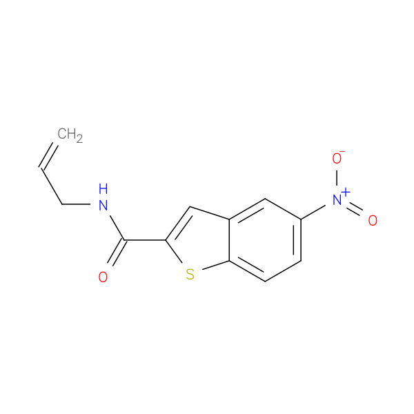 5-nitro-N-(prop-2-en-1-yl)-1-benzothiophene-2-carboxamide