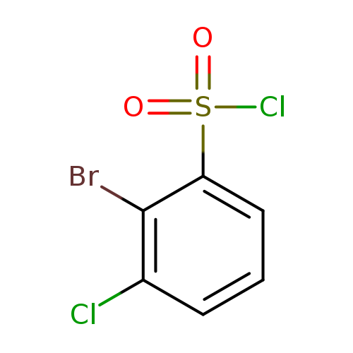 2-bromo-3-chlorobenzene-1-sulfonyl chloride