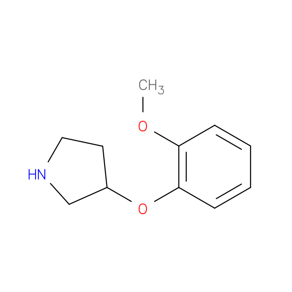 3-(2-Methoxyphenoxy)pyrrolidine