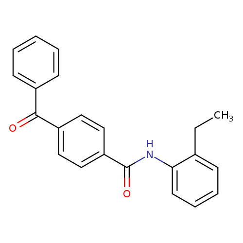 4-benzoyl-N-(2-ethylphenyl)benzamide