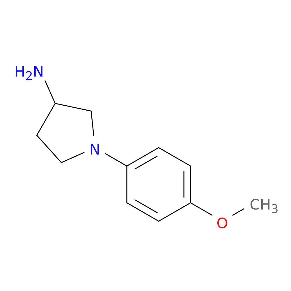 1-(4-Methoxyphenyl)pyrrolidin-3-amine