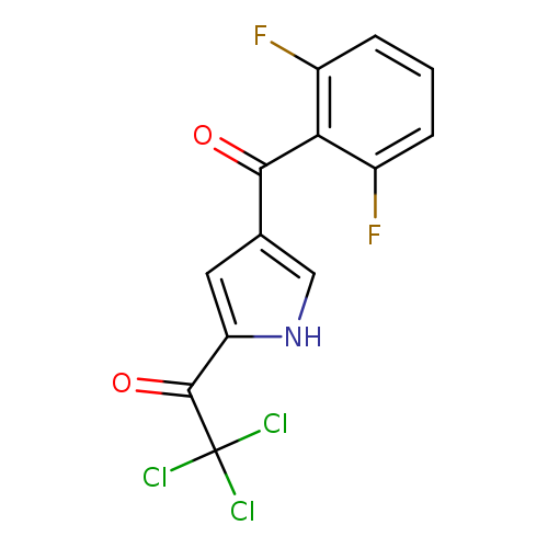 2,2,2-trichloro-1-[4-(2,6-difluorobenzoyl)-1H-pyrrol-2-yl]ethan-1-one