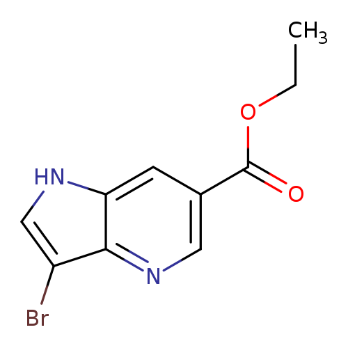 Ethyl 3-bromo-1H-pyrrolo[3,2-b]pyridine-6-carboxylate
