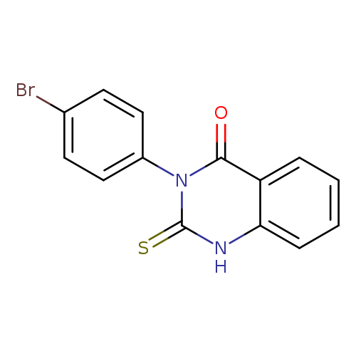 3-(4-Bromophenyl)-2-thioxo-2,3-dihydroquinazolin-4(1H)-one