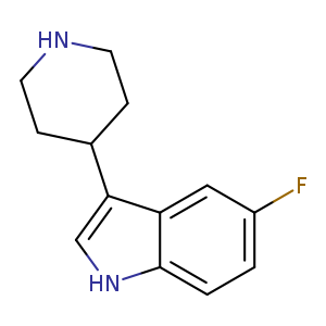 1H-Indole, 5-fluoro-3-(4-piperidinyl)-