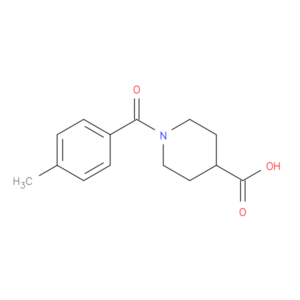 1-(4-Methylbenzoyl)piperidine-4-carboxylic acid