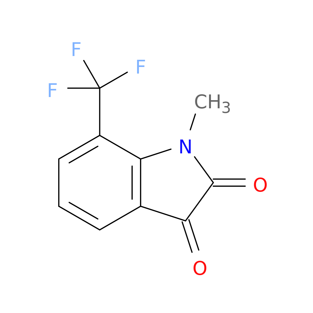 1-Methyl-7-(trifluoromethyl)-1H-indole-2,3-dione