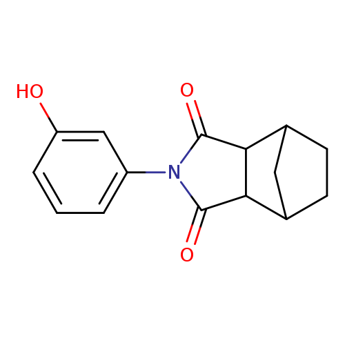 4-(3-hydroxyphenyl)-4-azatricyclo[5.2.1.0~2,6~]decane-3,5-dione