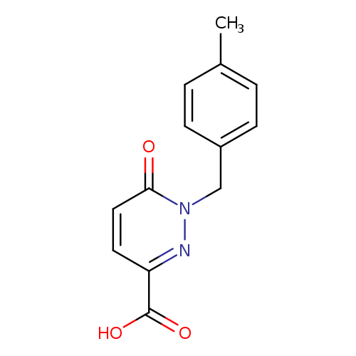 1-[(4-methylphenyl)methyl]-6-oxo-1,6-dihydropyridazine-3-carboxylic acid
