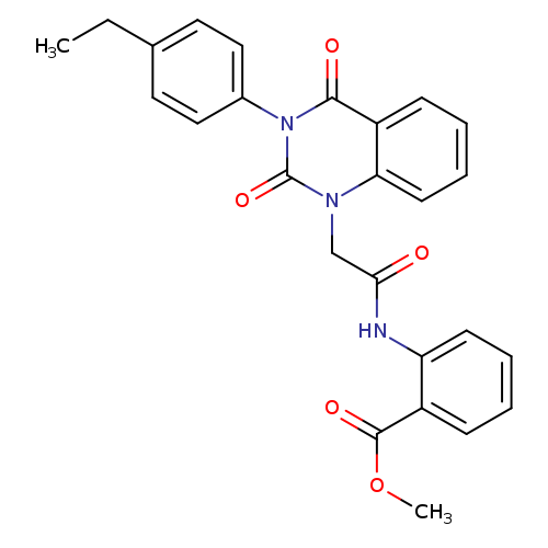 methyl 2-{2-[3-(4-ethylphenyl)-2,4-dioxo-1,2,3,4-tetrahydroquinazolin-1-yl]acetamido}benzoate
