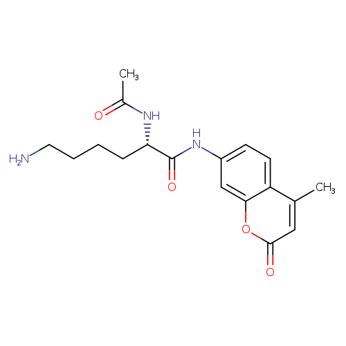 (S)-2-Acetamido-6-amino-N-(4-methyl-2-oxo-2H-chromen-7-yl)hexanamide
