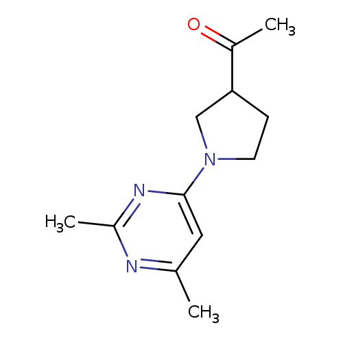 1-[1-(2,6-dimethylpyrimidin-4-yl)pyrrolidin-3-yl]ethan-1-one