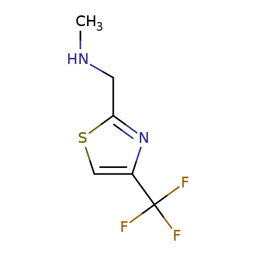 Methyl(([4-(trifluoromethyl)-1,3-thiazol-2-yl]methyl))amine