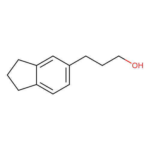 3-(2,3-dihydro-1H-inden-5-yl)propan-1-ol