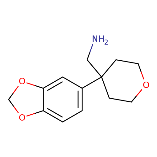 [4-(2H-1,3-benzodioxol-5-yl)oxan-4-yl]methanamine