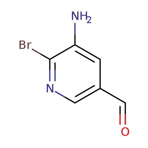 5-amino-6-bromopyridine-3-carbaldehyde