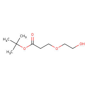 tert-Butyl 3-(2-hydroxyethoxy)propanoate