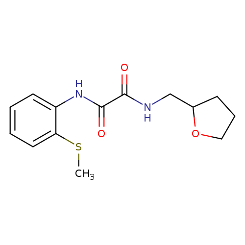N'-[2-(methylsulfanyl)phenyl]-N-[(oxolan-2-yl)methyl]ethanediamide