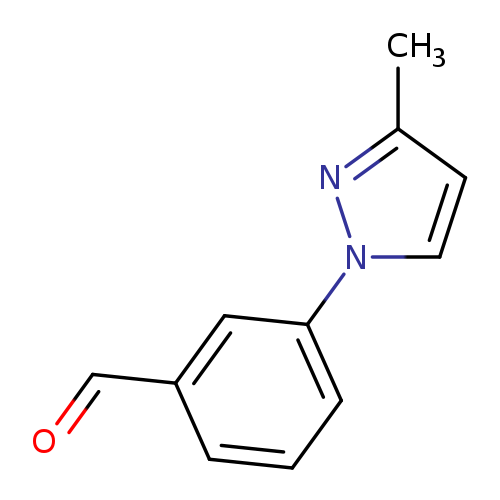 3-(3-Methyl-1H-pyrazol-1-yl)benzaldehyde
