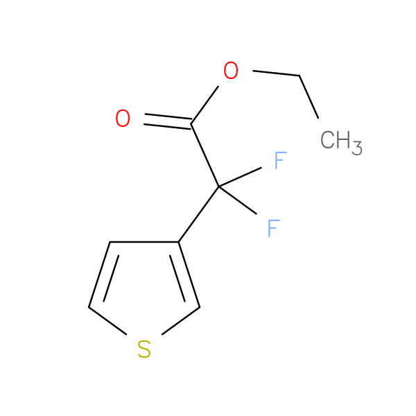 ethyl 2,2-difluoro-2-(thiophen-3-yl)acetate